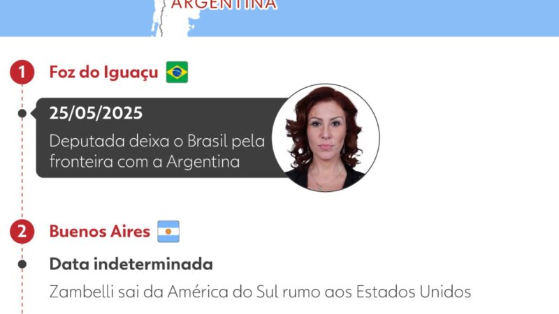 Zambelli diz à Câmara que vai pedir licença de 120 dias