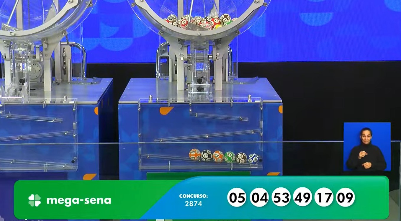 Mega-Sena, concurso 2.874: resultado