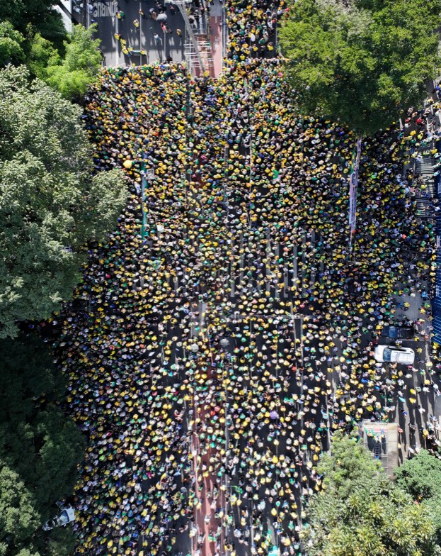 Bolsonaro mira relevância eleitoral em ato na Paulista