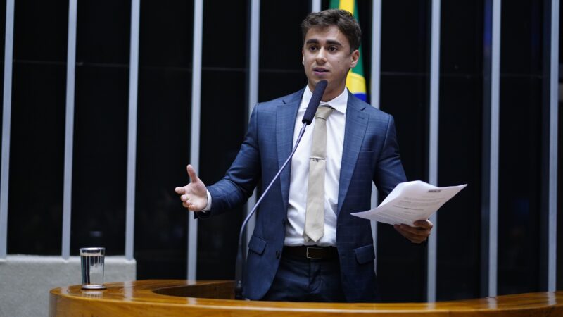 É #FAKE vídeo em que Nikolas Ferreira recomenda falso site de indenização do governo federal; trata-se de golpe