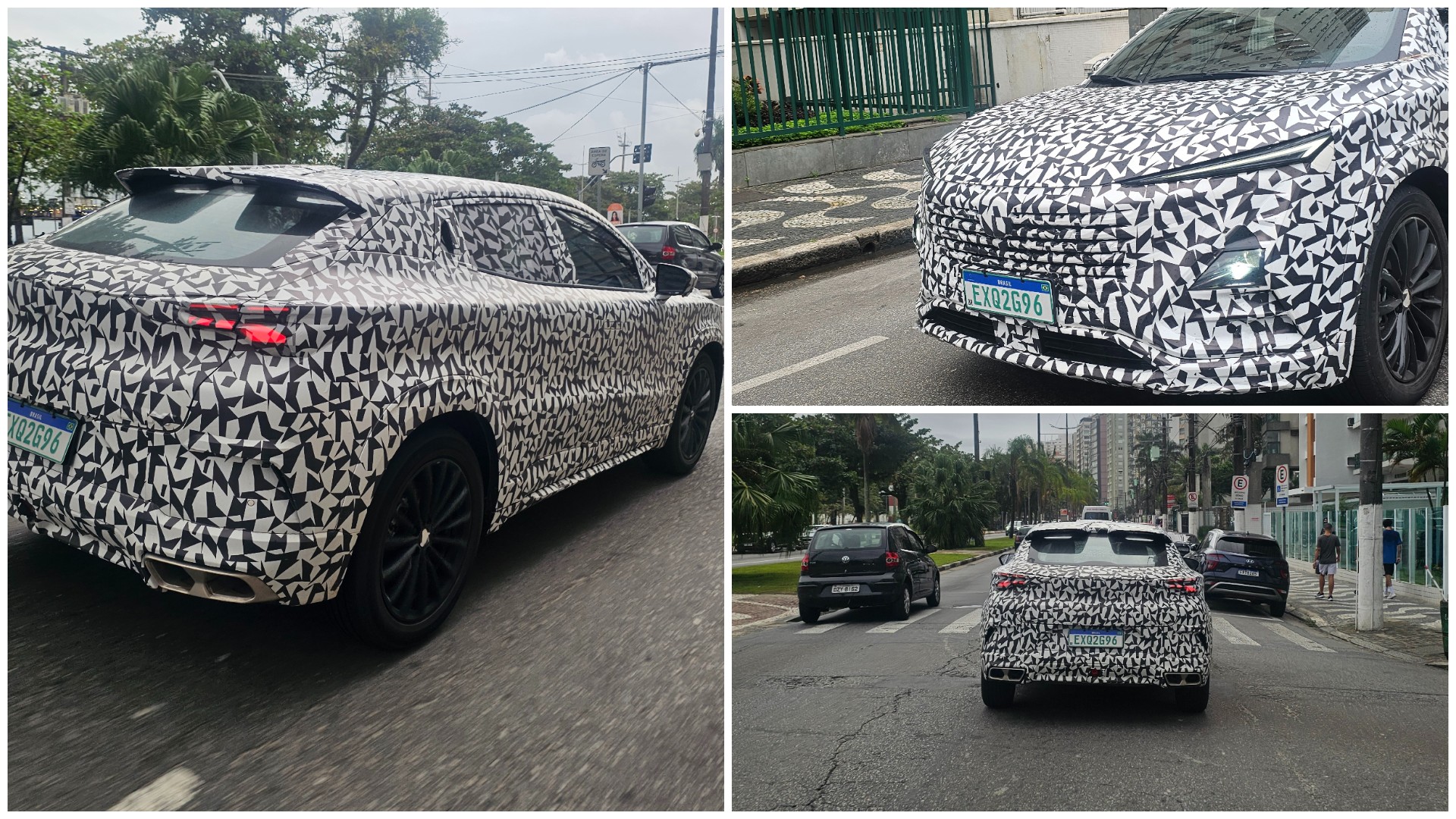 SUV da chinesa Changan é flagrado em Santos e sinaliza retorno da marca ao Brasil