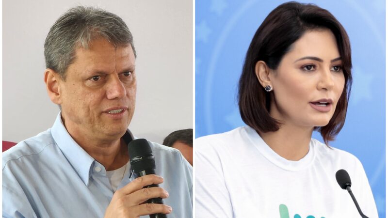 Eleições 2026: Tarcísio e Michelle seguem empatados na liderança como alternativas a Bolsonaro, diz Quaest