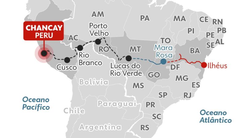 Ferrovia para ligar o Atlântico ao Pacífico: veja o que se sabe até agora do projeto do Brasil com a China