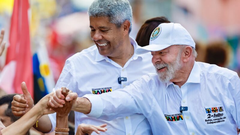 É #FAKE vídeo de Lula sendo recebido com gritos de ‘ladrão’ em evento na Bahia