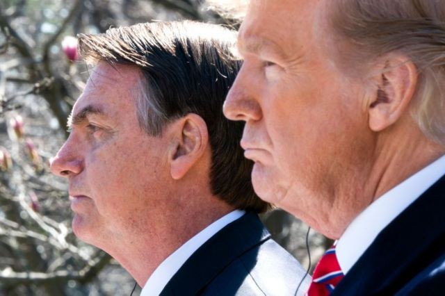 Bolsonaro diz que recebeu ‘com alegria’ nota de Trump e agradece manifestação favorável
