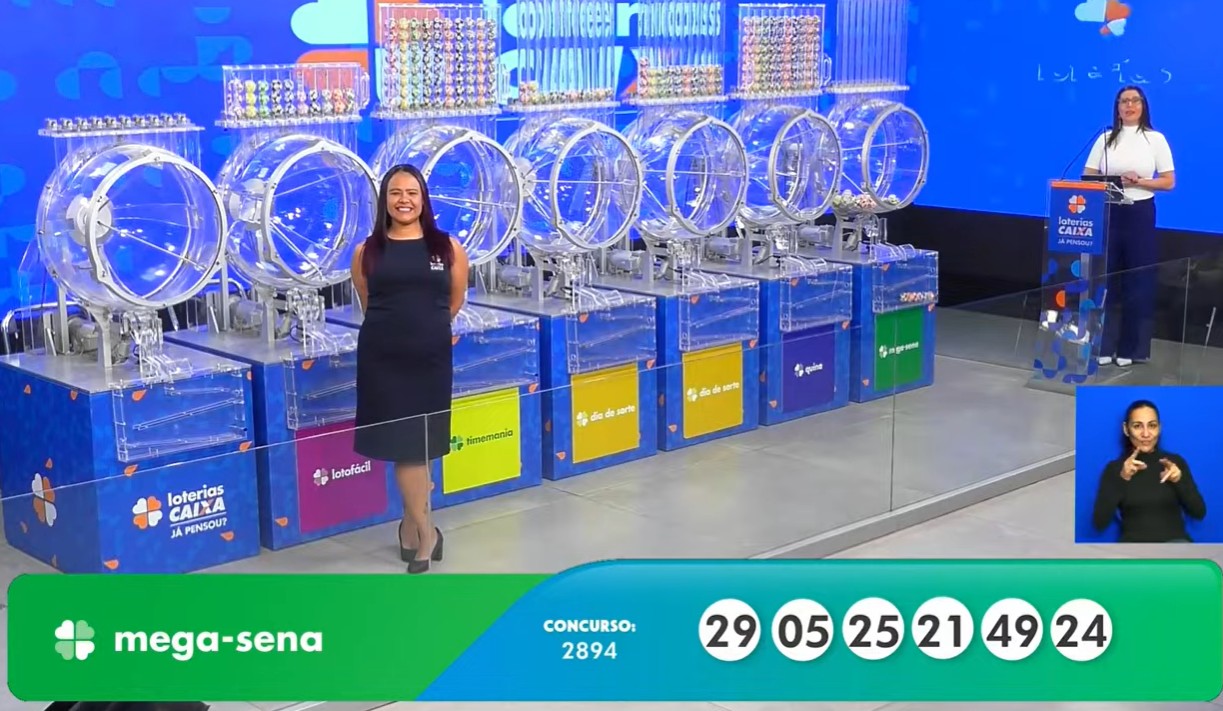 Mega-Sena, concurso 2.894: resultado