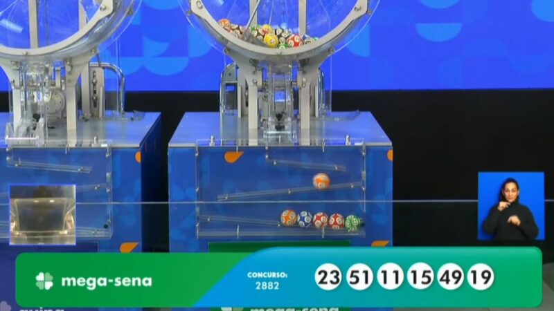 Mega-Sena, concurso 2.882: resultado