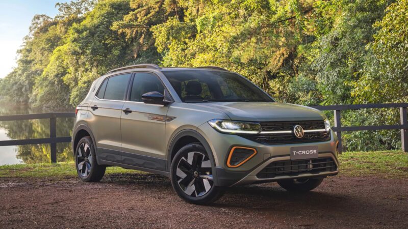 Volkswagen T-Cross é o SUV mais vendido do 1º semestre de 2025; veja o ranking