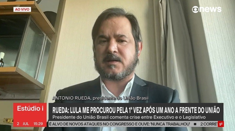 Presidente do União Brasil vê chance ‘muito remota’ do partido apoiar Lula na eleição de 2026