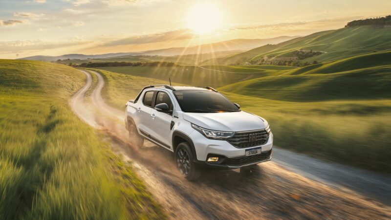 Fiat Strada é o veículo novo mais vendido do Brasil no 1º semestre de 2025; veja a lista