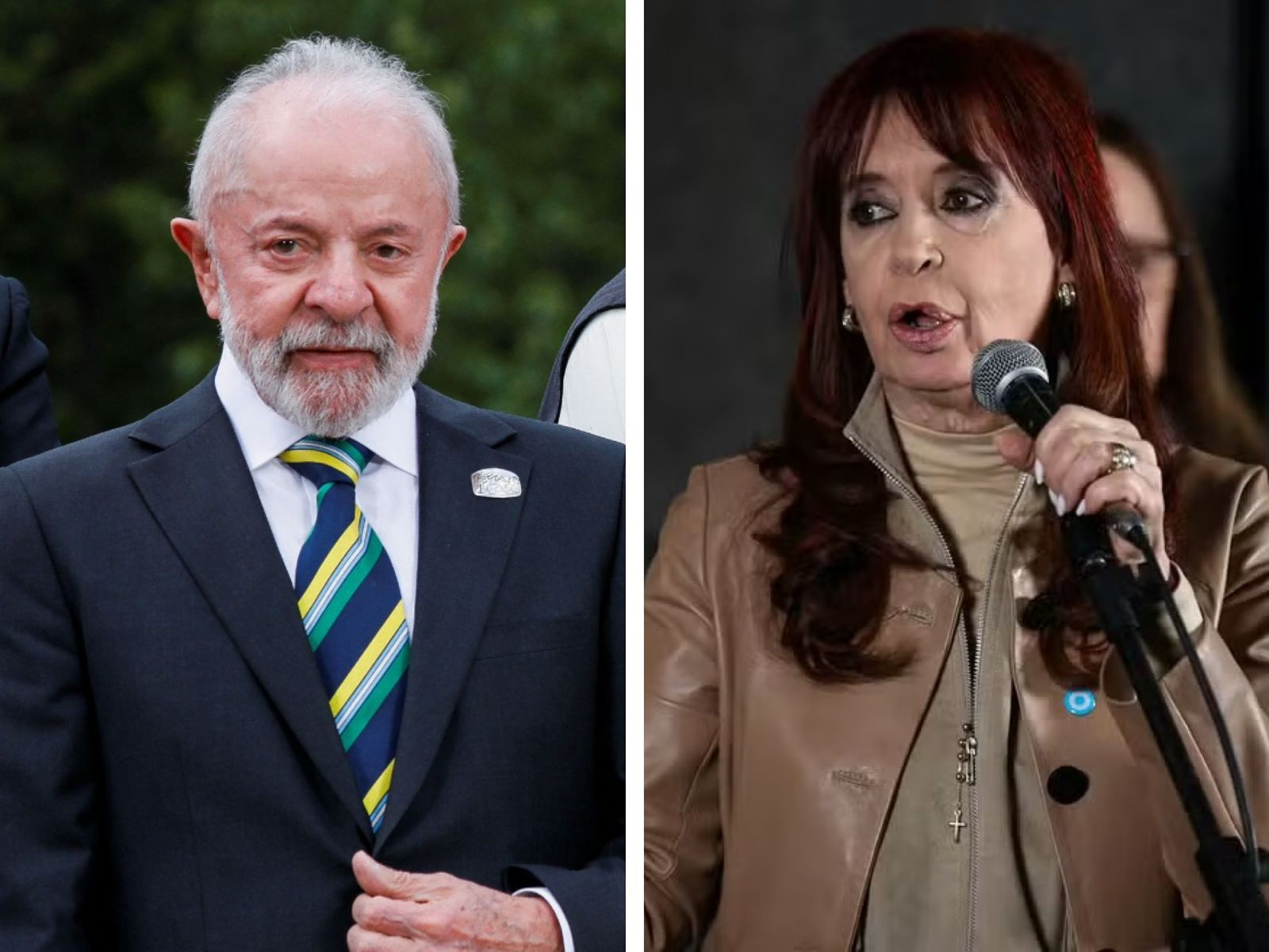 Lula manifesta a aliados desejo de visitar Cristina Kirchner, que está em prisão domiciliar