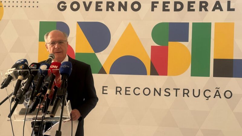 Alckmin anuncia reuniões com indústria e agro para discutir alternativas ao tarifaço de Trump