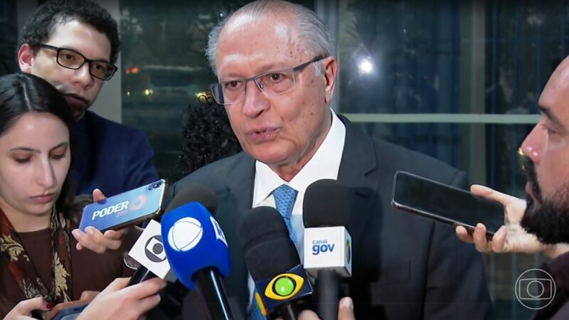 Legislativo tem que dar resposta rápida, diz Alckmin sobre pacote de ajuda aos exportadores