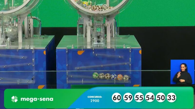 Mega-Sena, concurso 2.900: resultado