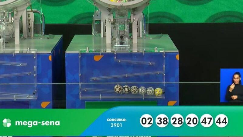 Mega-Sena, concurso 2.901: resultado