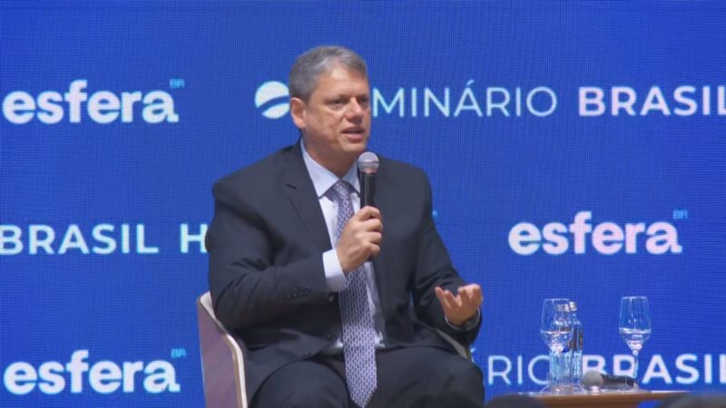 Tarcísio diz que Congresso não pode abrir mão de prerrogativas para pacificar o Brasil