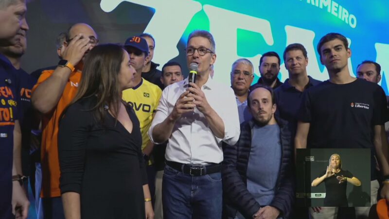 Romeu Zema se lança pré-candidato à Presidência pelo Partido Novo em SP