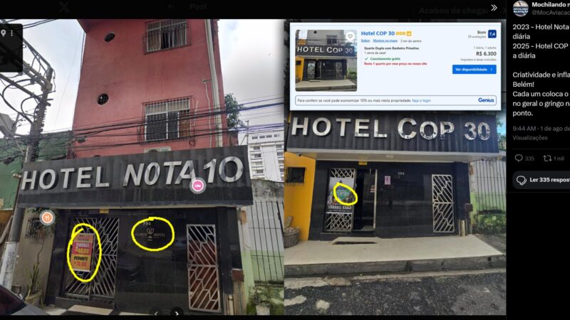 VÍDEO: como é o ex-motel que cobrava R$ 70 e anunciou vagas por até R$ 7 mil para a COP30