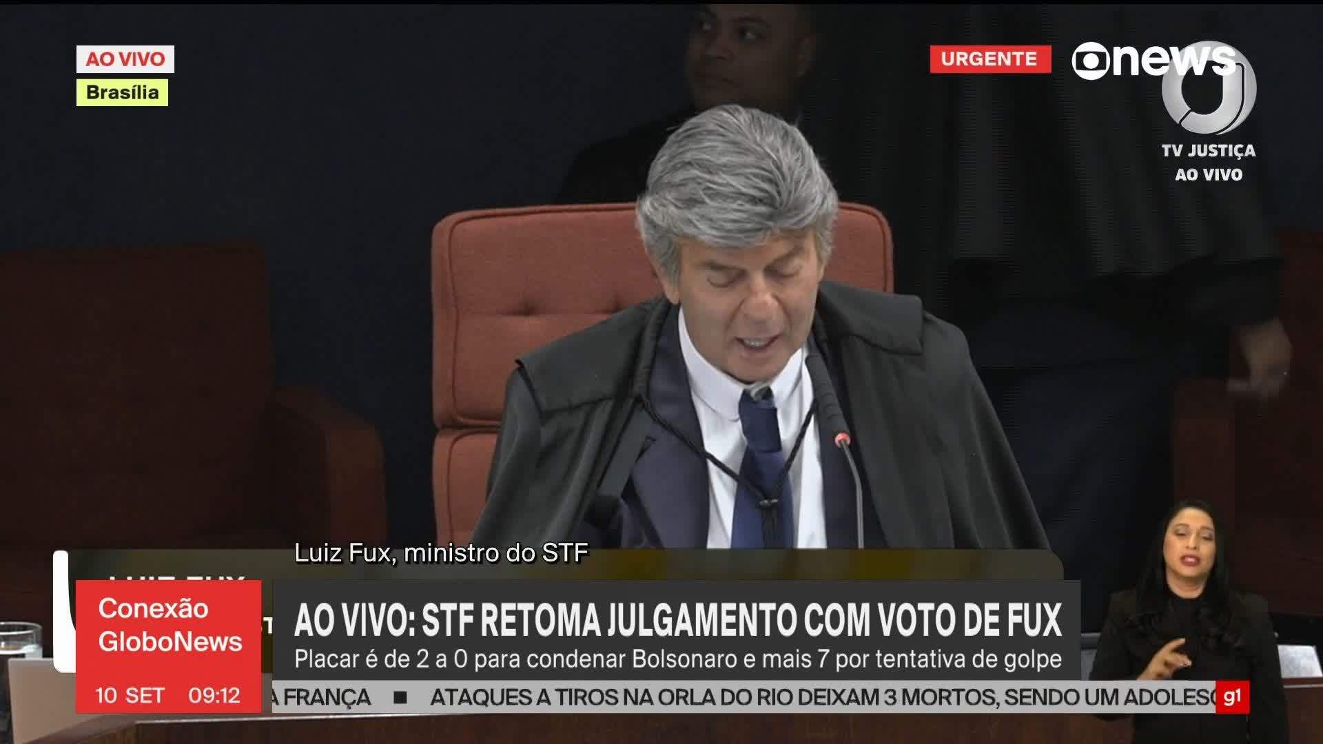 Vídeos: quarto dia de julgamento trama golpista