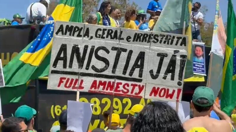Apoiadores de Bolsonaro fazem atos no 7 de Setembro para pedir anistia a condenados por atos golpistas