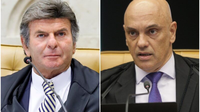 Fux cobra cumprimento de regra, e Moraes rebate: ‘Aparte foi pedido a mim, e não a vossa excelência’