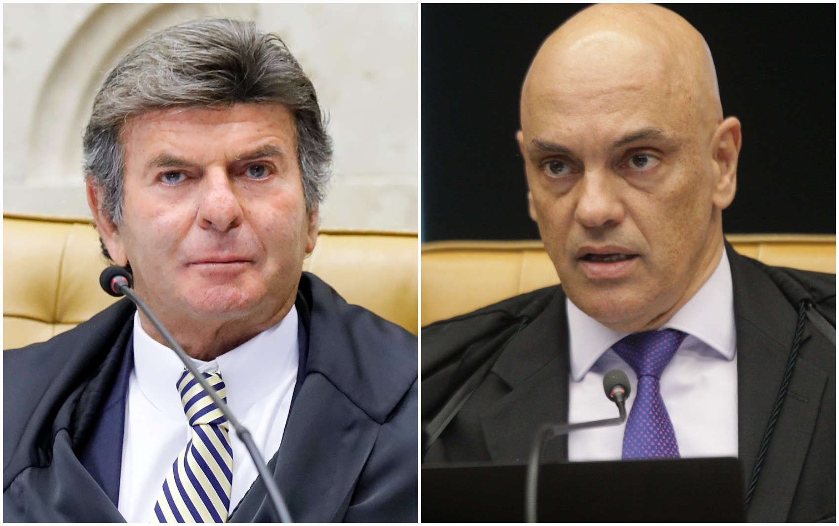 Fux cobra cumprimento de regra, e Moraes rebate: ‘Aparte foi pedido a mim, e não a vossa excelência’
