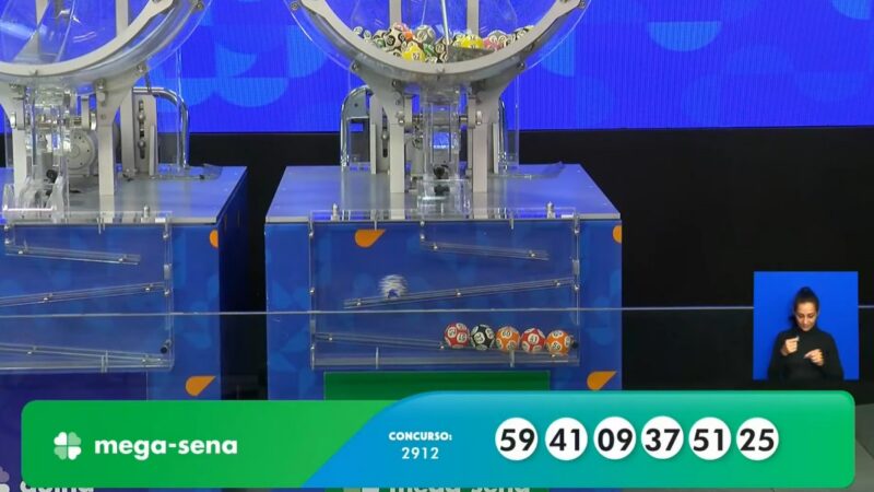 Mega-Sena, concurso 2912: resultado