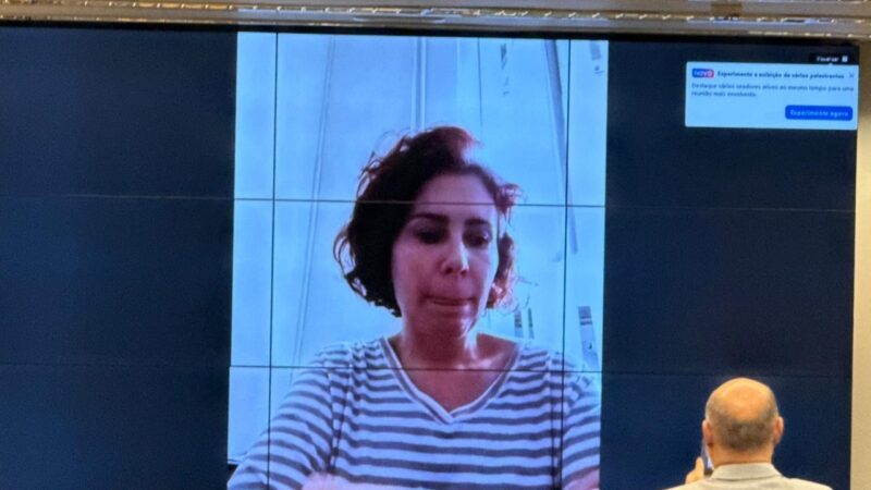 Presa na Itália, Zambelli participa por videoconferência de audiência que analisa perda do seu mandato