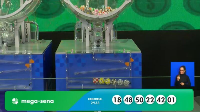Mega-Sena, concurso 2.933: resultado